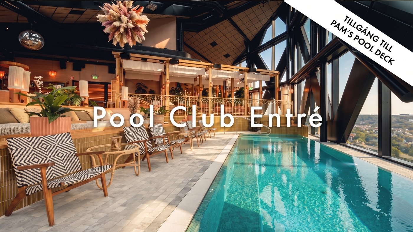 ENTRÉ POOL CLUB & SPA – från 195kr