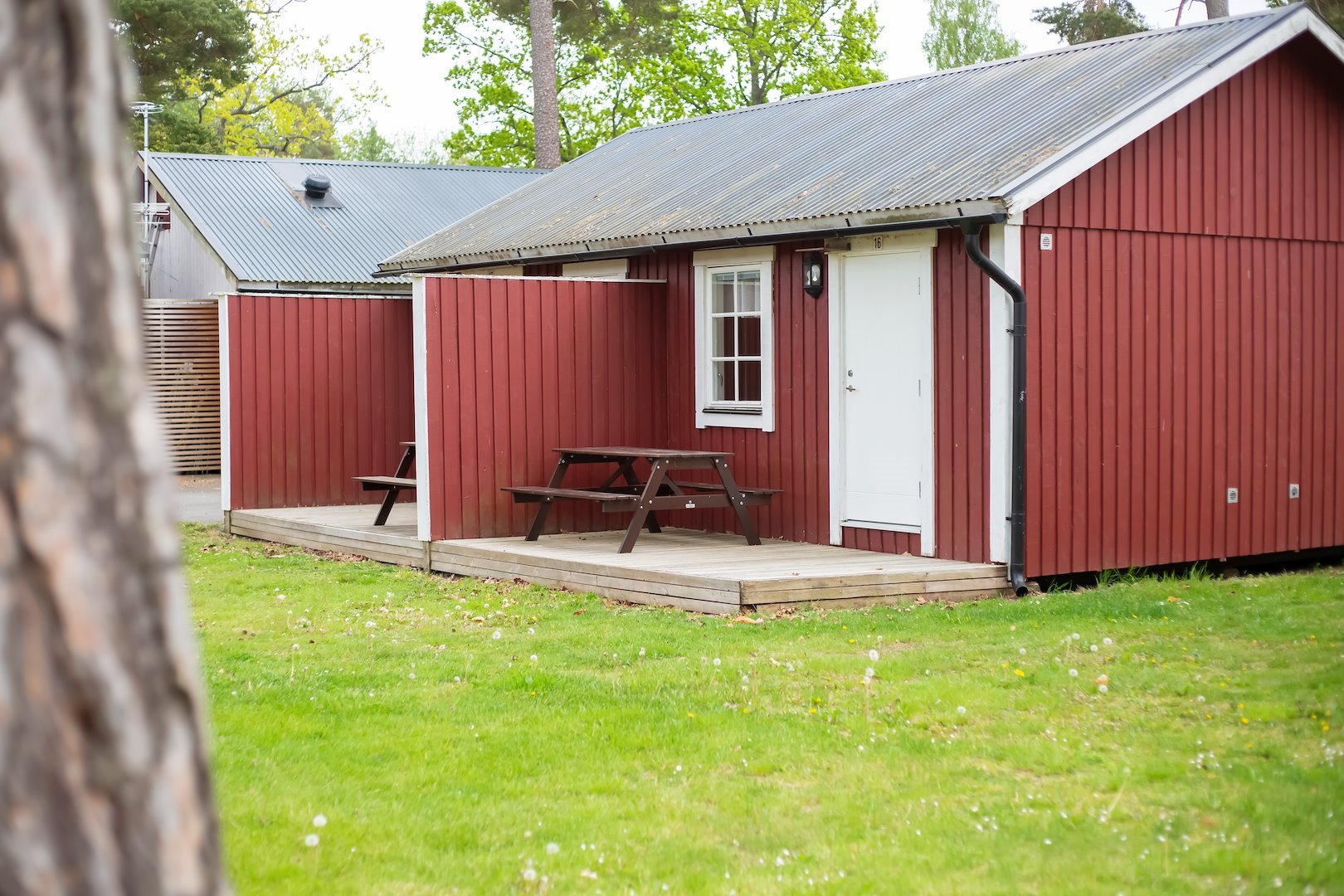 Campinghütte Hütte (2-4 Betten, ohne WC/Dusche)
