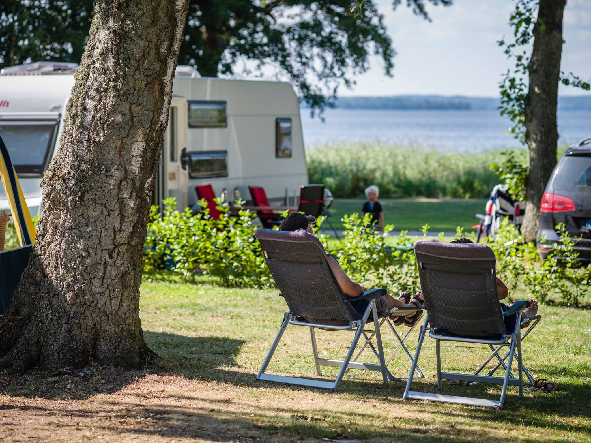 Camping Stellplatz Wohnwagen/Wohnmobil/Zelt ohne Strom.