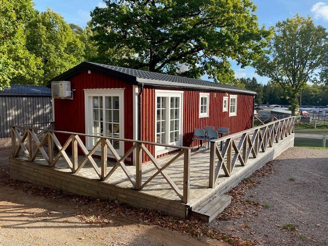 Mobile home 48 qm (4+2 Betten, WC/Dusche)