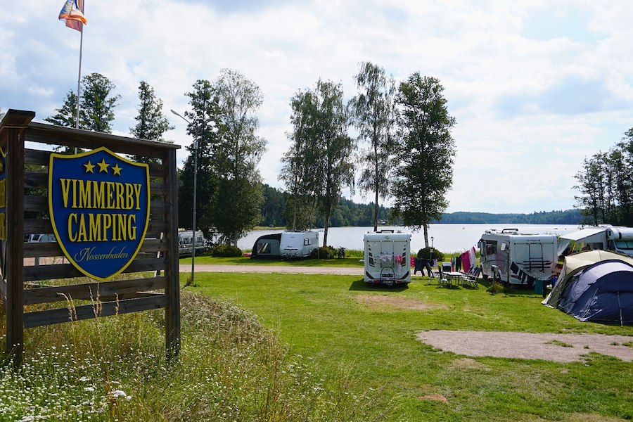 Camping pitch with electricity, max. 8 metres including drawbar