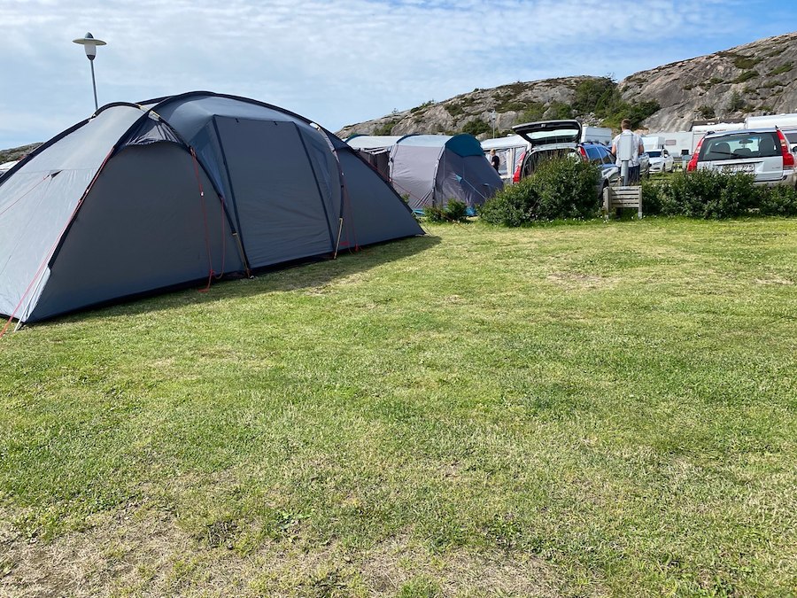 Tentpitch without electricity 