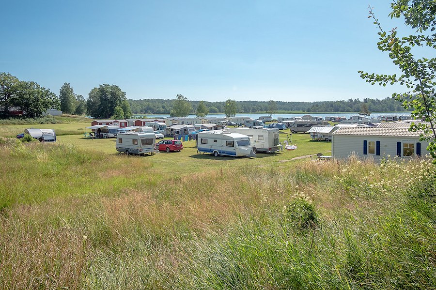Camping pitch caravan/motorhome with electricity