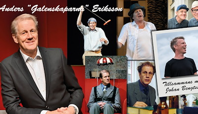 Boka Anders "Galenskaparna" Eriksson 4-6 februari 2027