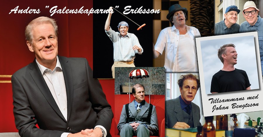 Anders "Galenskaparna" Eriksson 4-6 februari 2027