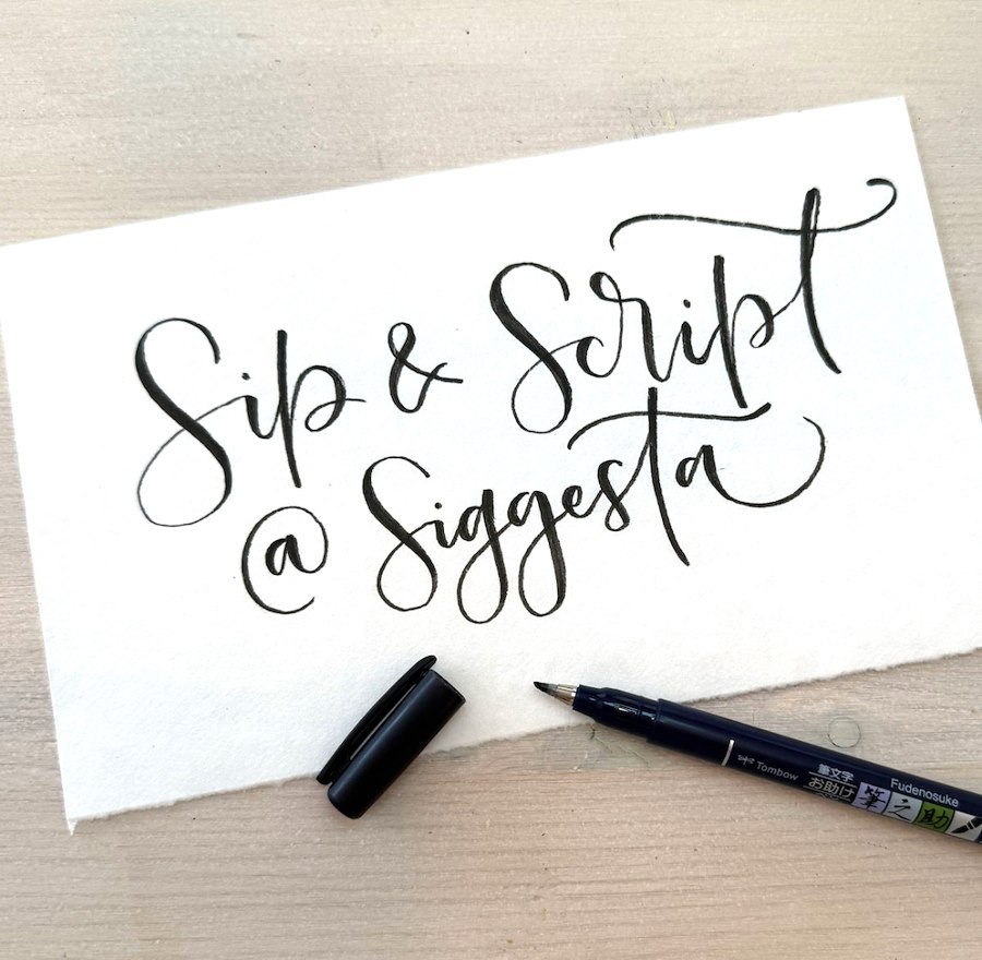 Sip & Script @ Siggesta workshop