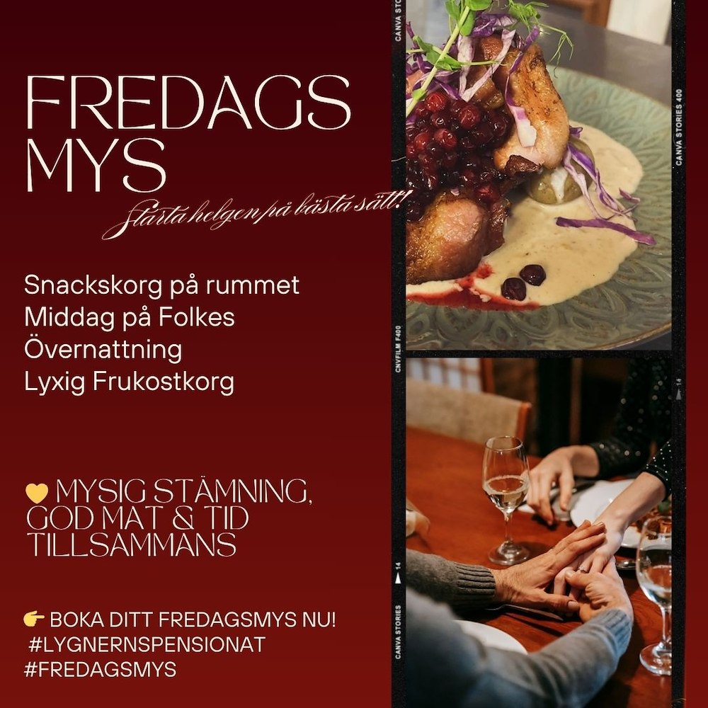 Primärbild av Fredagsmys med middag och lyxig frukostkorg.