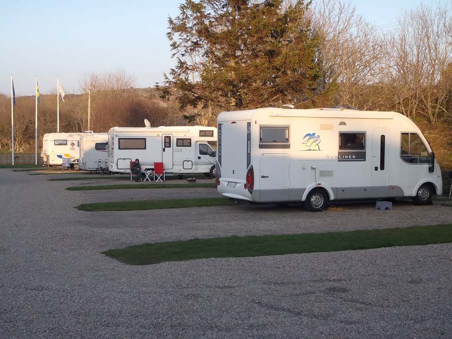 Camping pitch electricity included (outside the barrier)