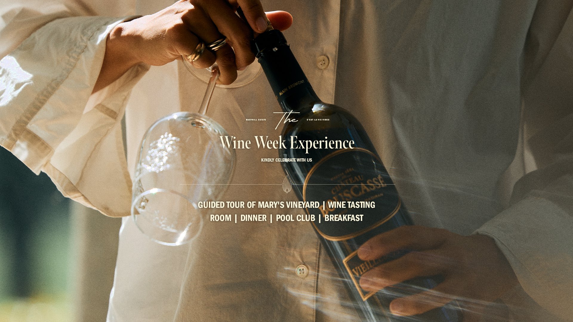 Wine Week Experience