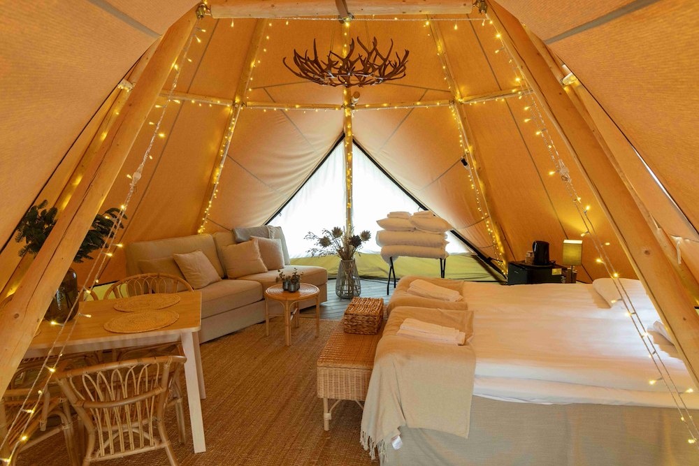 Zusätzliches Bild 2/7 von Glamping-Zelt 