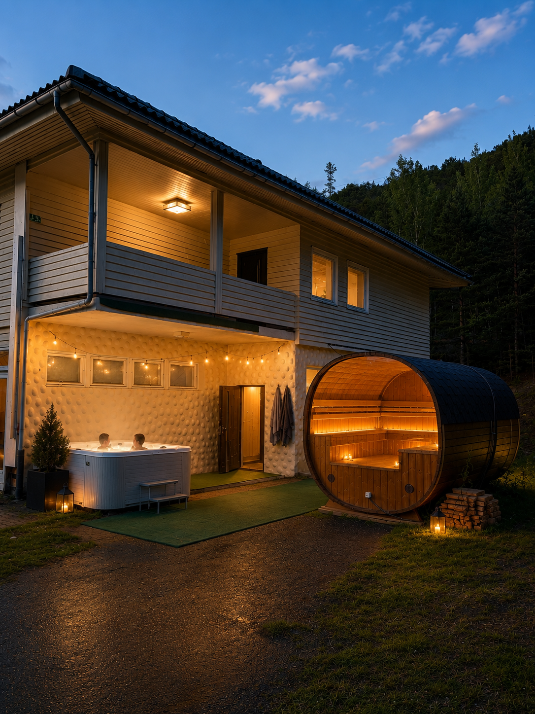 Sauna & Jacuzzi