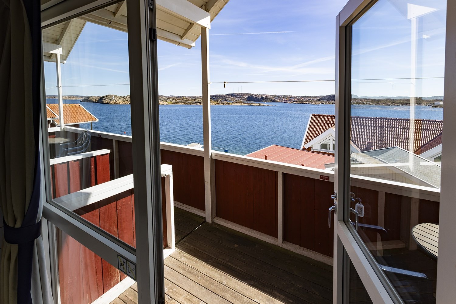 Sjöbodhütte 5 Betten, Schlafloft und Meerblick