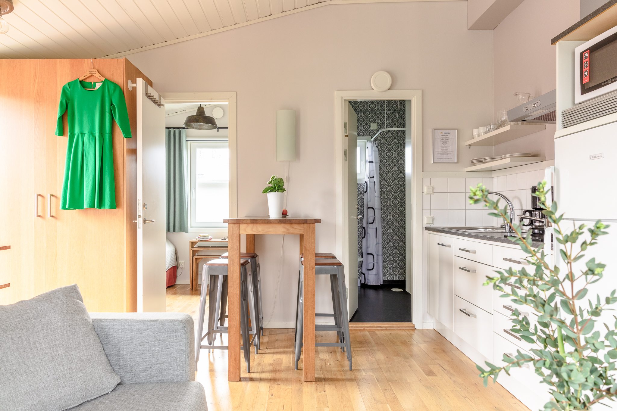 Ferienhaus (4 Betten, 25 m², WC/Dusche)