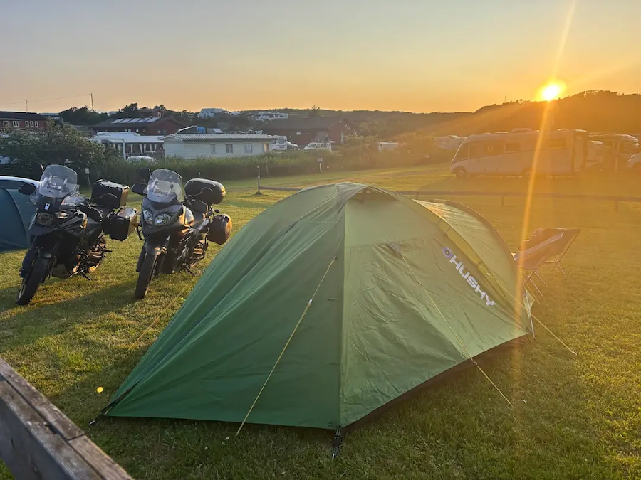 Tent pitch excl. electricity Max 6x6 M
