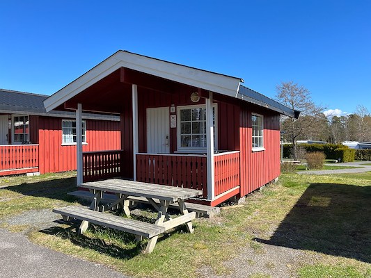Liten hytte - køyeseng & sovesofa