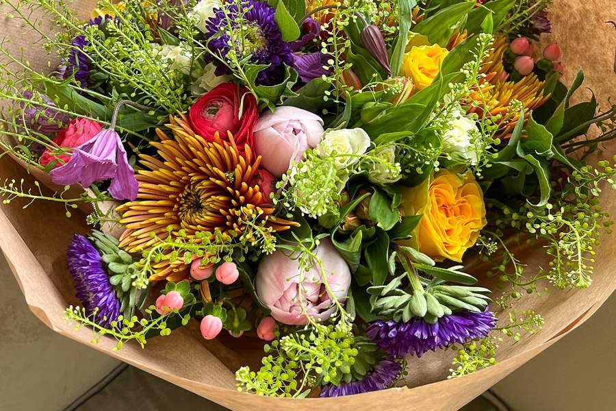 Blomsterdekoratørens sæsonbuket