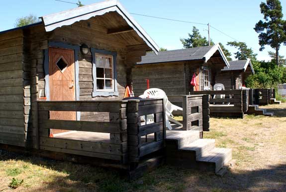 Campinghütte Nr. 4 ’Strandvägen' (4 Betten, ohne WC/Dusche)