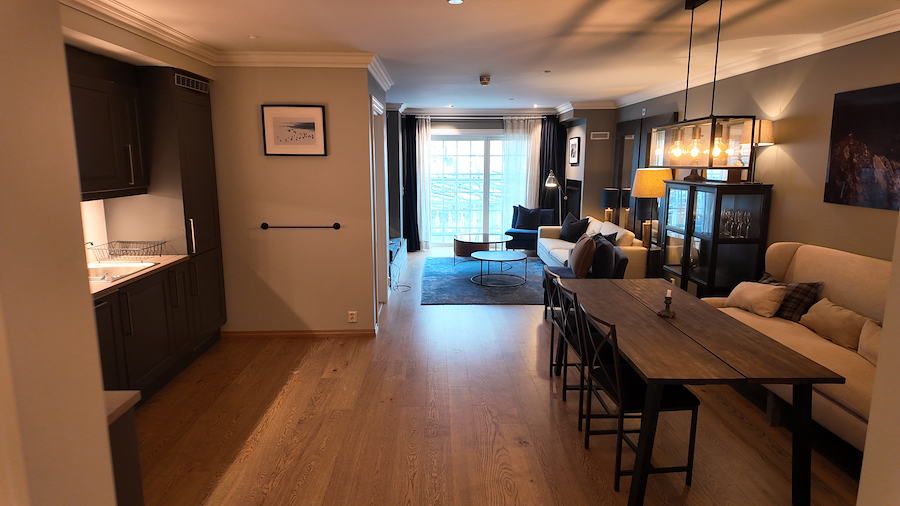 Suite med kjøkken