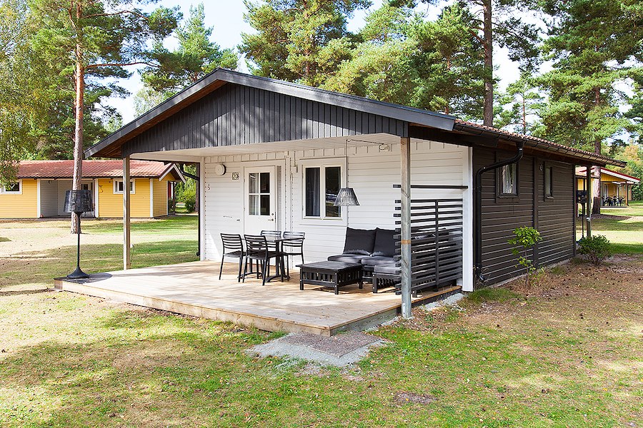 Ferienhaus Typ 7:2 (4 Betten, 18 qm, WC/Dusche)