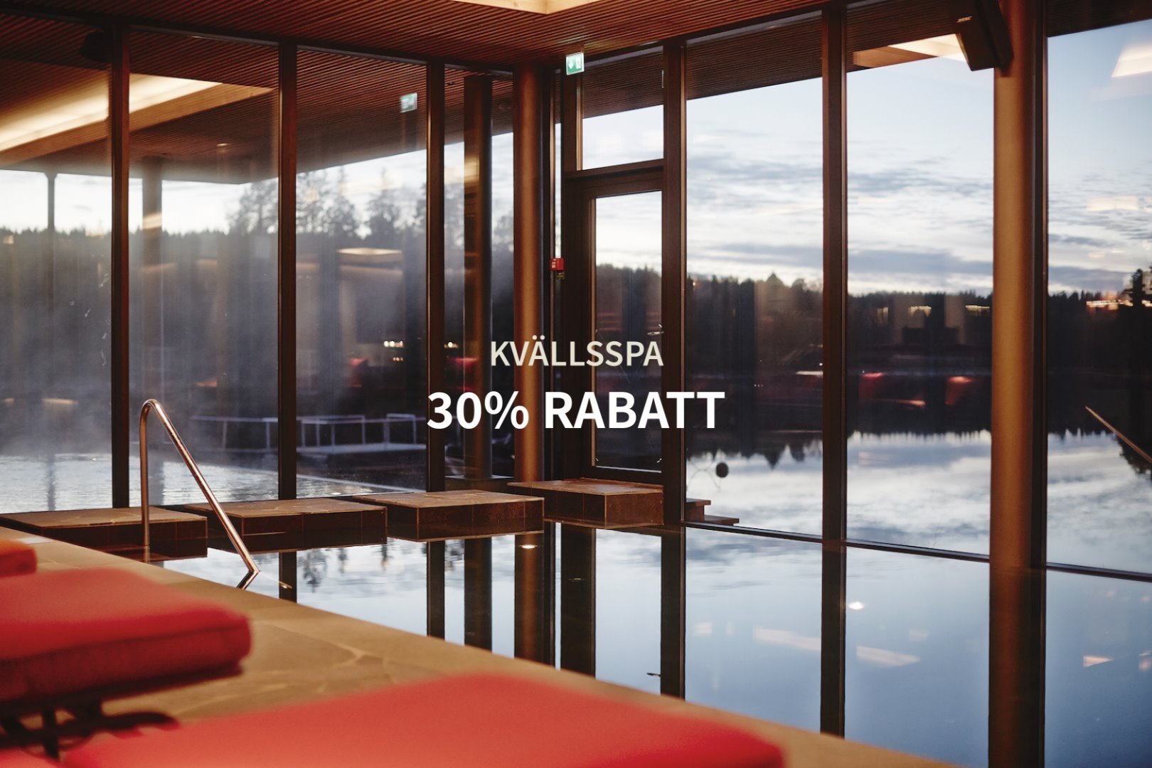 Image of 30% rabatt - Kvällsspa med en måltid 20-23