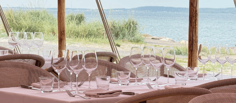 Image of Rosie's Grill buffet by the sea