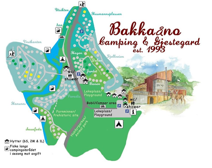 Bakkaåno Camping & Gjestegard