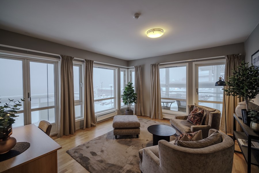 Junior suite med fjordutsikt 