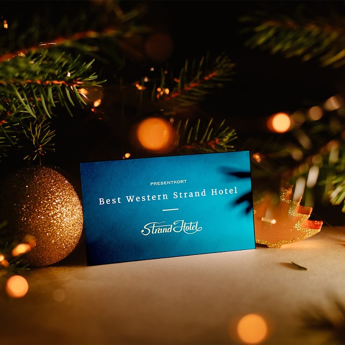 voucher-Julklappstips! Presentkort på Strand Hotel 