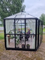 Image of Dinner in the greenhouse