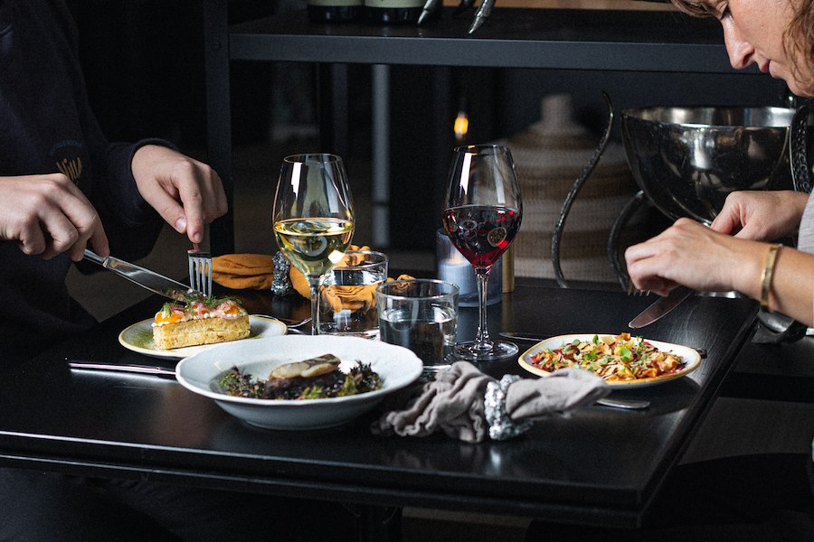 Bord i restaurangen