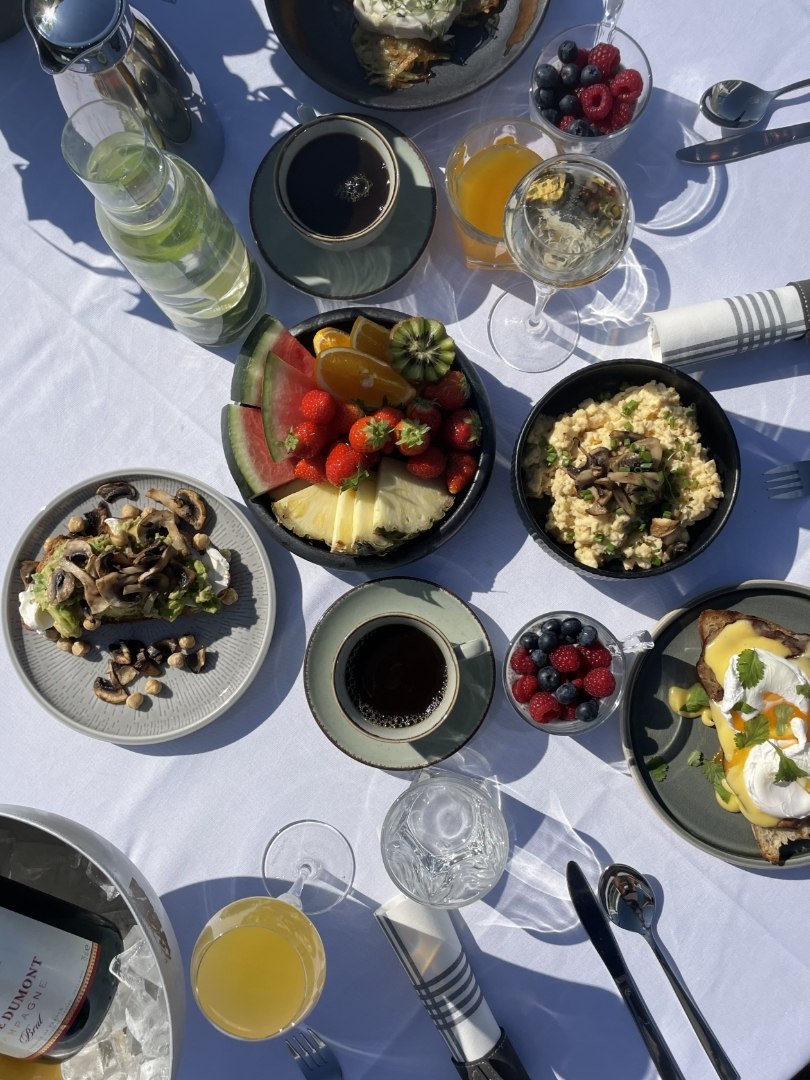 Image of Sommarfrukost Delux på Dockside