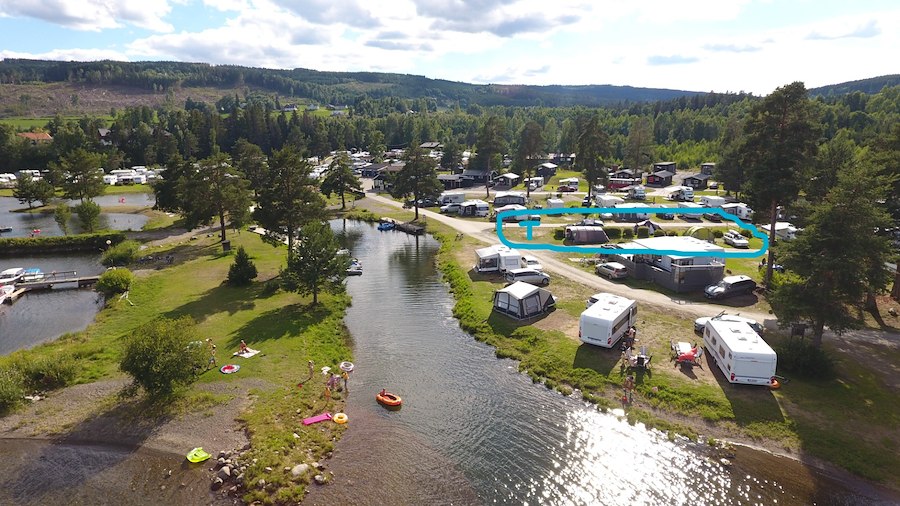 Område T, teltområde