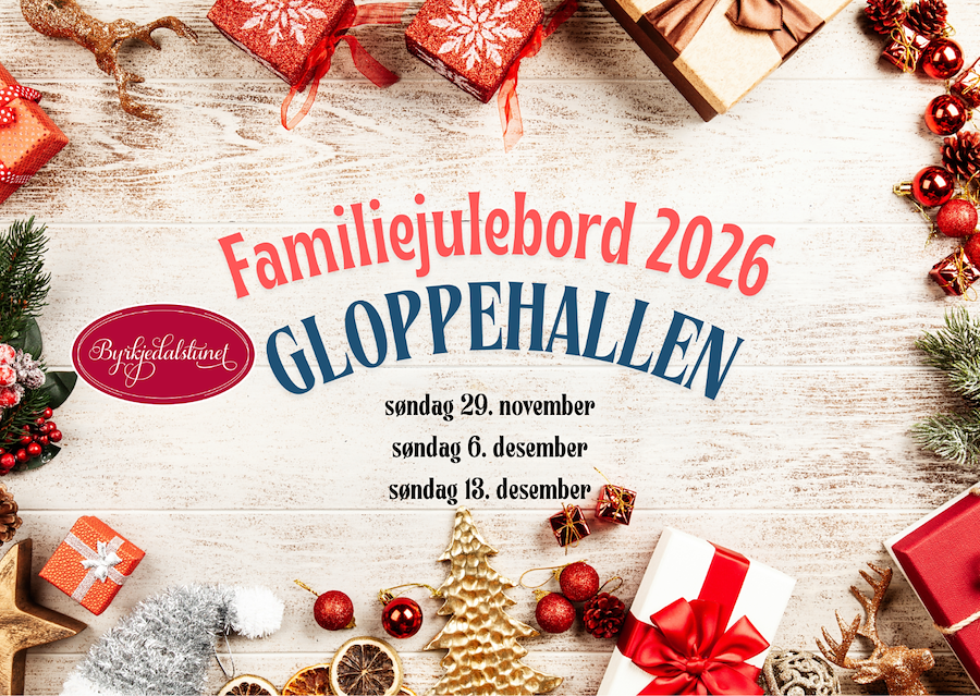 Christmas Buffet 2026 in Gloppehallen