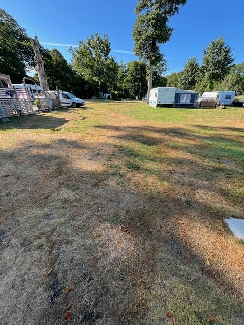 Motorhome pitch with electricity, 80 sqm