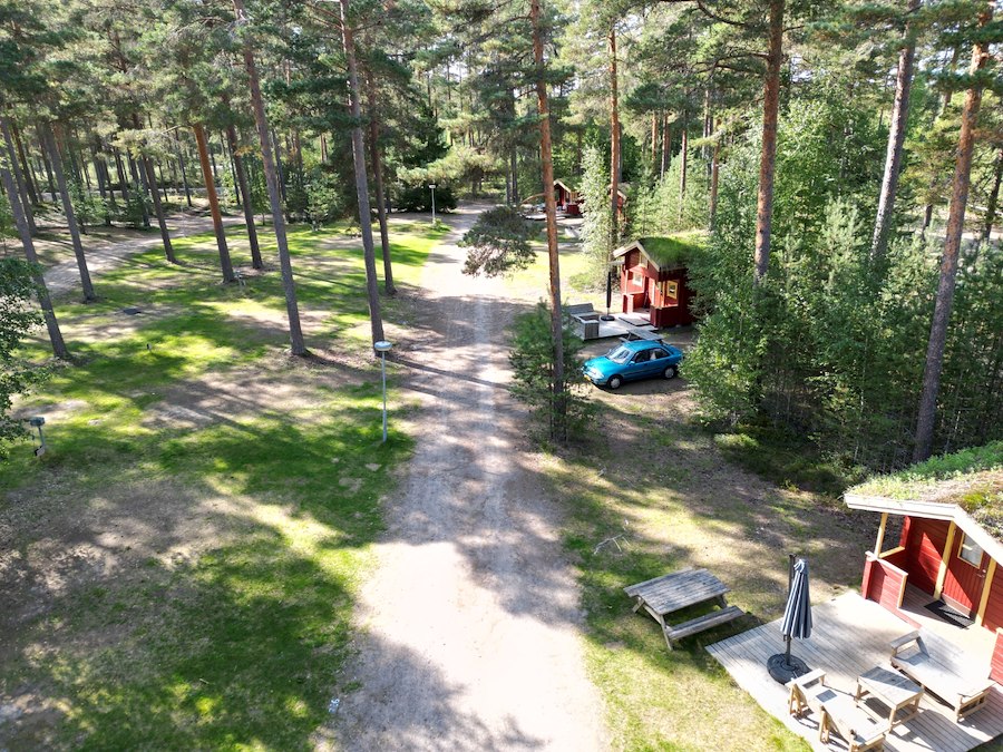 Campingplats utan el 100m2