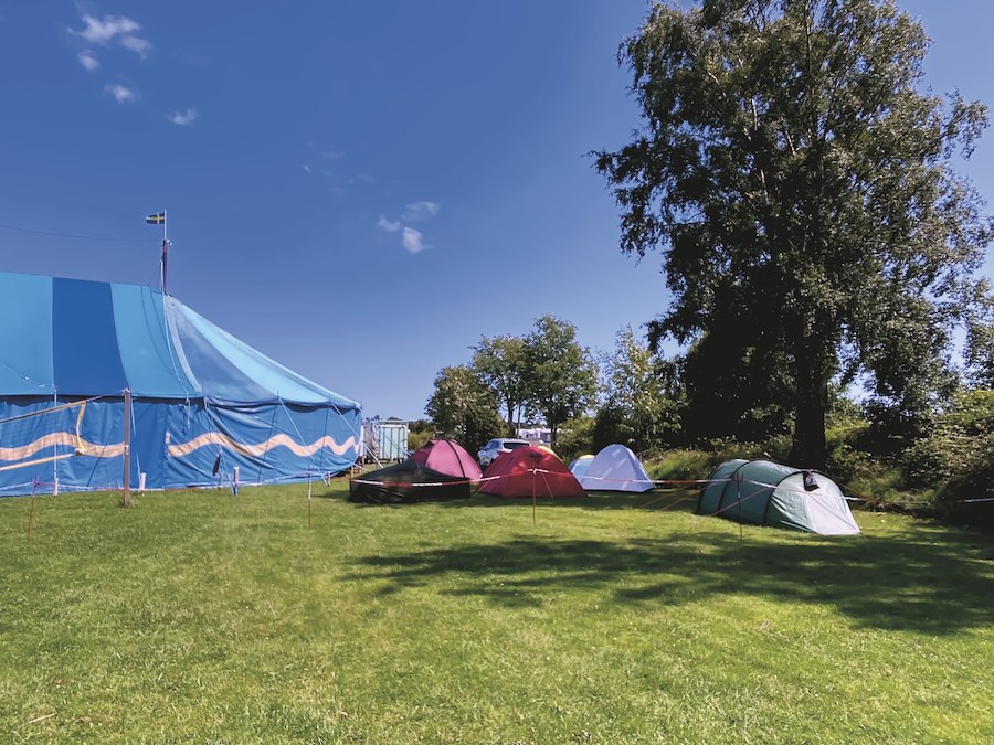 Tent pitch (without electricity)