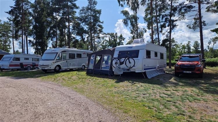 Camping pitch max 8 meters