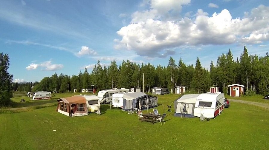 Camping pitch caravan/motorhome/tent with electricity