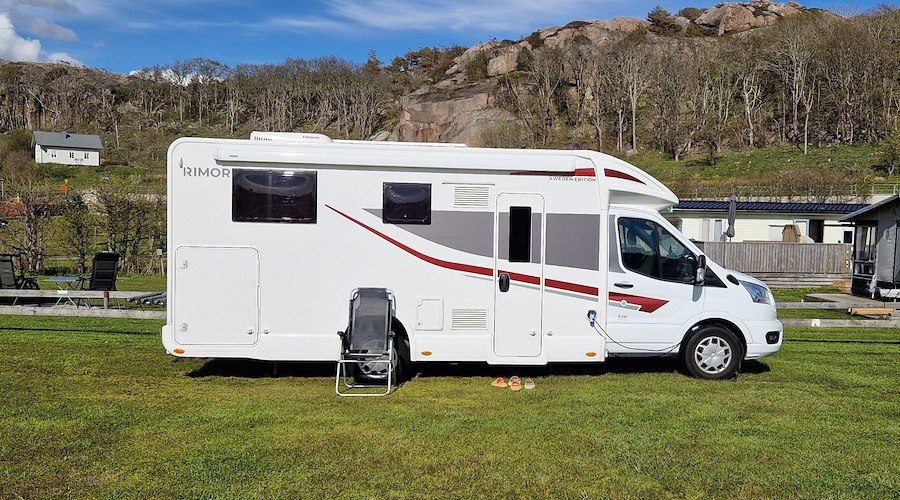 Camping pitch for caravan/motorhome/tent incl. electricity Max 7 M