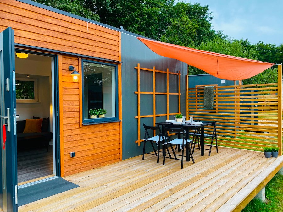 Cabin (4+1 beds, WC/shower)
