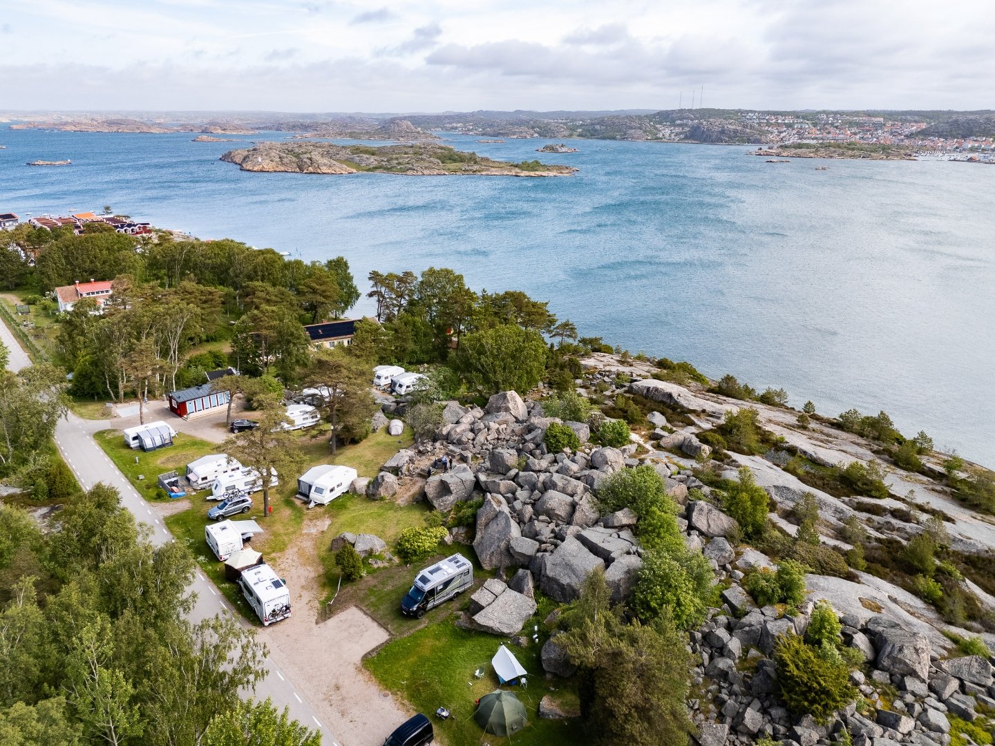 Stellplatz für Wohnwagen, Wohnmobil oder Zelt