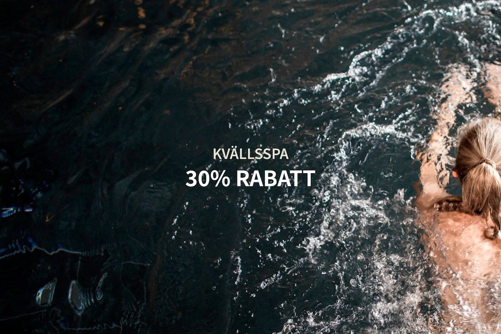 Image of 30% rabatt -  Kvällsspa med en måltid 19-22