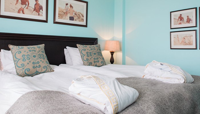 Standard dubbelrum med twinbed