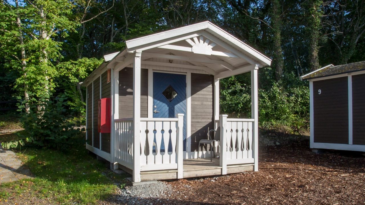 Ferienhaus 4 Betten, 10 qm (ohne WC/Dusche)