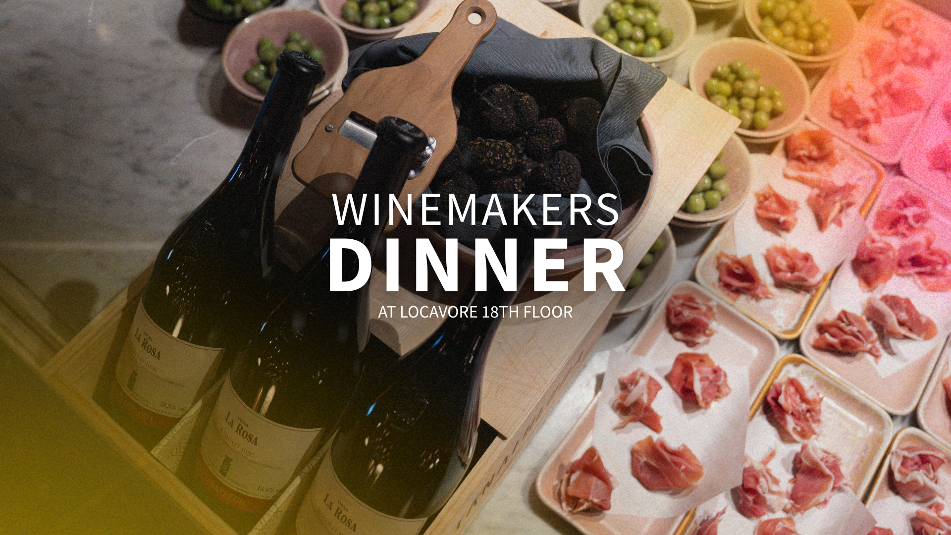 Winemakers dinner 18/11 Locavore 