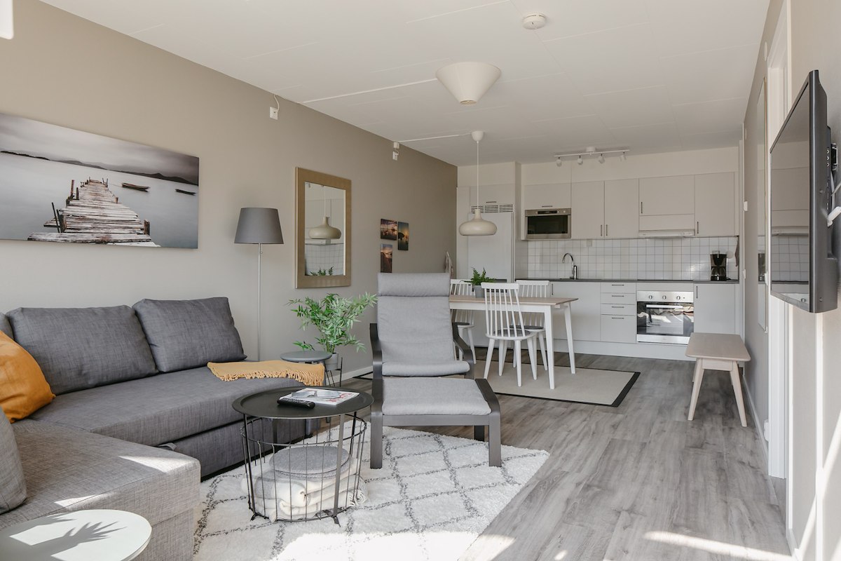 Hotell-lägenhet 435 nära havet (1-6 bäddar)