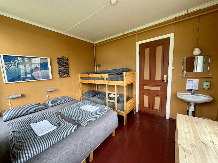 Family Room shared bathroom