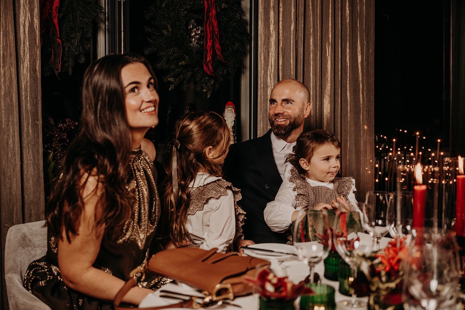 Image of Julbord kvällstid