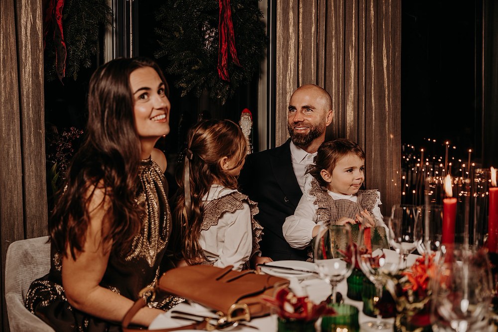 Image of Julbord kvällstid