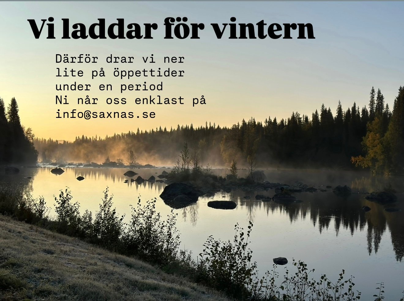 Vi laddar för vintern!